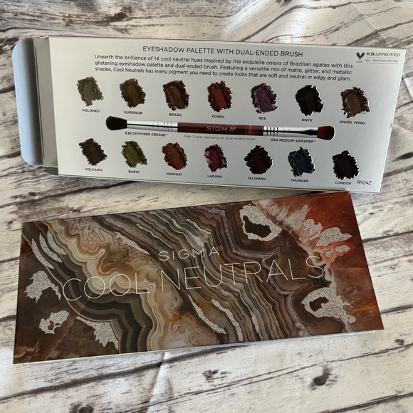 Sigma Cool Neutrals Eyeshadow Palettee - Picture 2 of 6